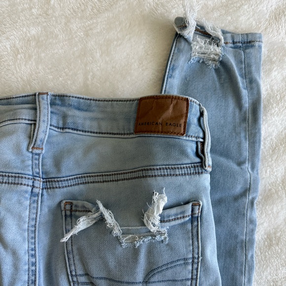 American Eagle Blue Jeans / Jeggings - Soft Knit - Picture 6 of 9